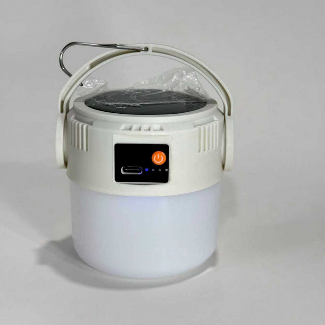 太陽能露營燈 電顯照明, 電顯露營燈, 1個