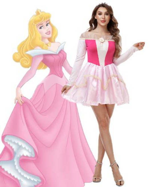 의상 여성용 멋진 성인 공주 백설 공주 옐로우 벨라 신데렐라 엘사 안나 라푼젤 잠자는 숲속의 아름다움 코스프레 할로윈 드레스, 46) -2030