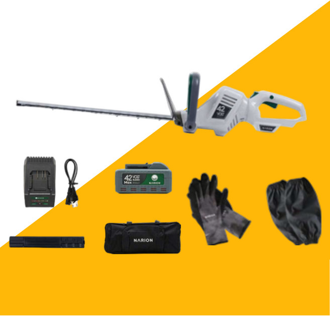 나리온 42V 4.0Ah 충전식 전정기 전문가용 배터리 1개세트, 1개