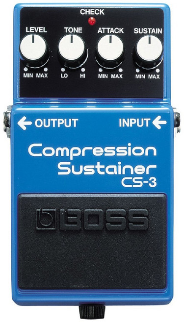 BOSS 보스 CS-3 Compression Sustainer 이펙터 페달, 1개