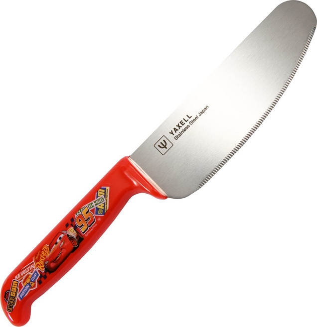 22cm 33095 야쿠셀 디즈니 식칼 어린이 일본제 어린이 식칼 식세기 대응 기자, 1개