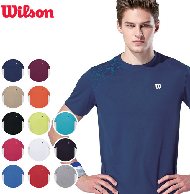 윌슨 반팔티셔츠 2397-2405 라운드티 테니스 배드민턴
