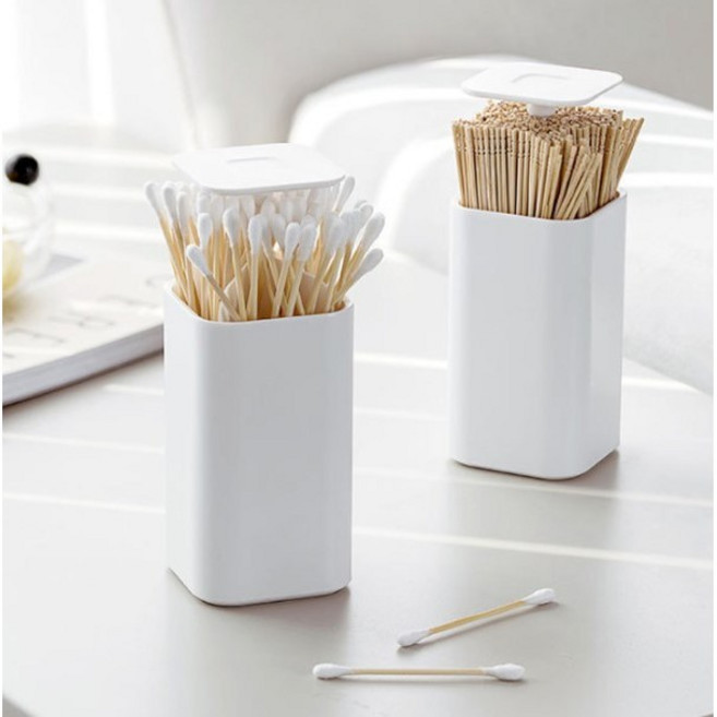 샵앤라 손쉬운팝 면봉 보관함 정리함 2p