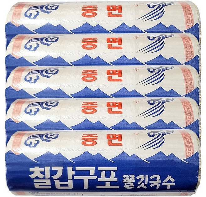 칠갑 구포국수 쫄깃 중면 1.4kg 묶음 5개
