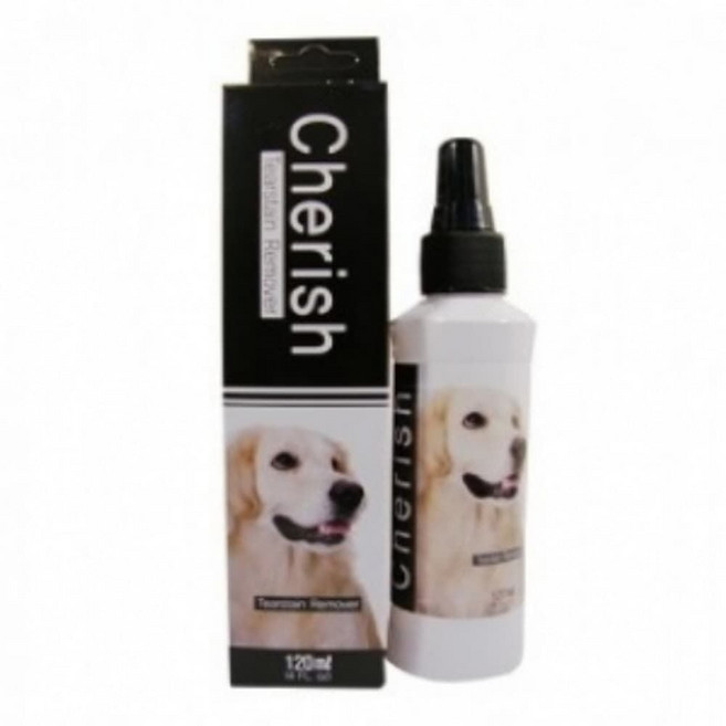 체리쉬 눈물 얼룩 지우개 120ml 눈 강아지 심장사상충약 품 오메가3 물자국 부외품 영양제 요로결석