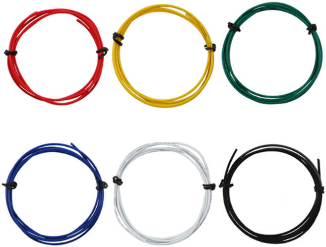 아두이노 절연전선 22AWG 1.65mm (1m 단위 길이선택 검정), 1개