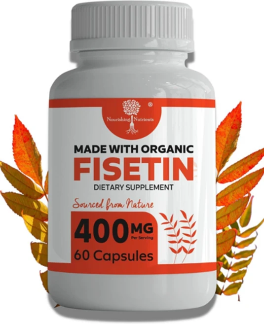 Nourishing 피세틴 400mg 60캡슐 4X Stronger Fisetin, 60정 - 쿠팡
