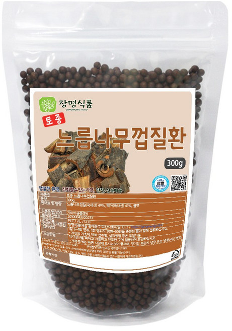 장명식품 토종 느릅나무껍질환, 300g, 1개