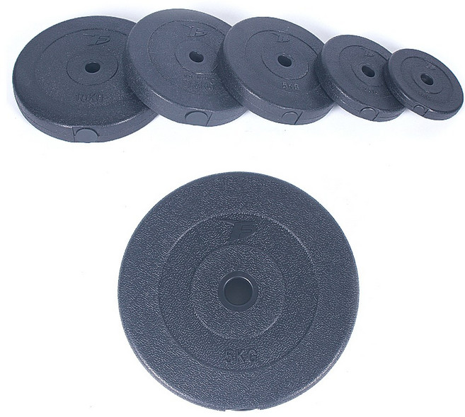 포스스포츠 블랙원판1.5kg~10kg 역기원판 바벨, 블랙, 2개, 5kg