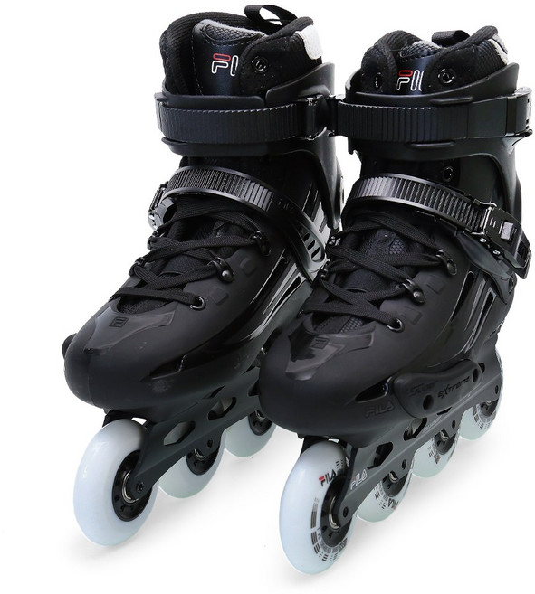 인라인스케이트 NRK PRO 주니어 성인 고급형 스피드, 1개, 블랙