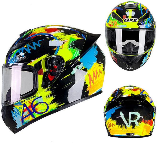 SER 騎士安全帽, 塗鴉