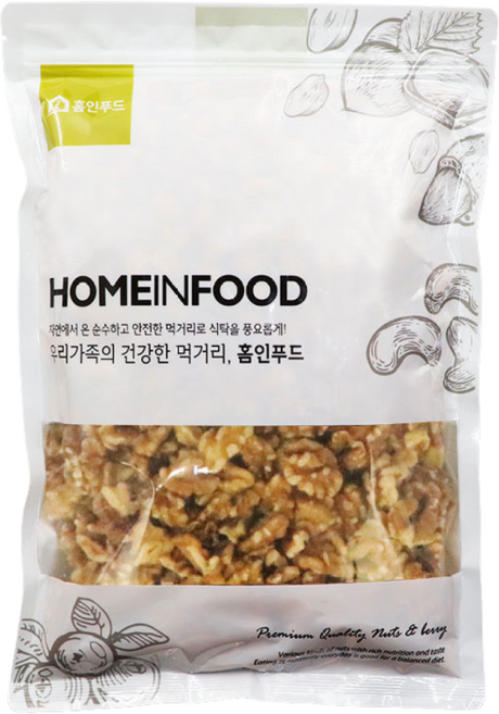 홈인푸드 호두 1kg, 1개