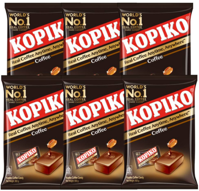 마요라 코피코 커피맛캔디 800g x 6개