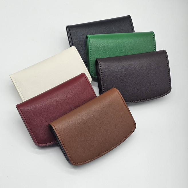 Doerr 도에르 라운드 아코디언 3단 카드지갑 명함지갑 (6컬러)