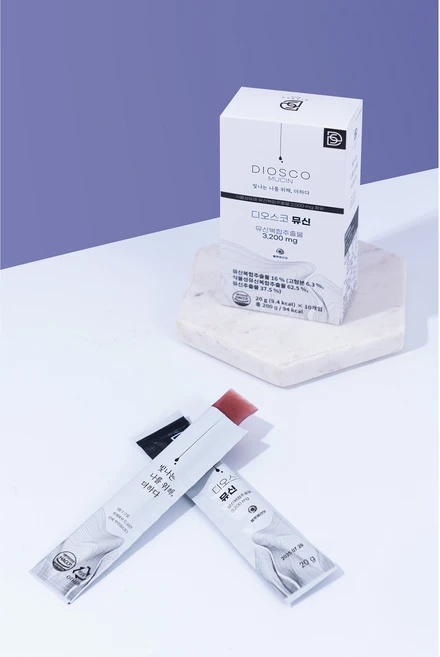 [2+1감사행사][식물성참마뮤신콜라겐 식품기술대상장관상 디오스코뮤신 뮤신아스타] 식물성참마뮤신추출물3 400mg초고함량 이너뷰티 20gx10포 1박스 콜라겐 히알루론산 엘라스틴, 2세트, 200g - 쿠팡