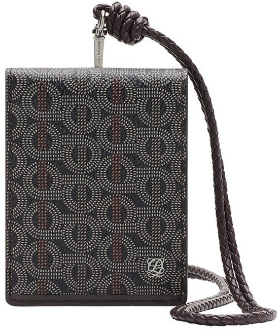 정품 카드지갑 루이까또즈 LE PONT(르퐁) 목걸이카드지갑 SS2MG04BR 심플