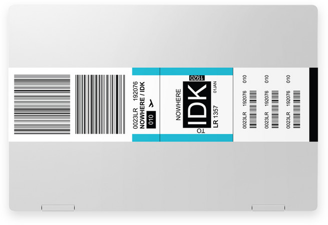 알럽스킨 갤럭시북2 프로 360 15인치 디자인 노트북 상판 스킨 NT950QED, 러기지, 1개