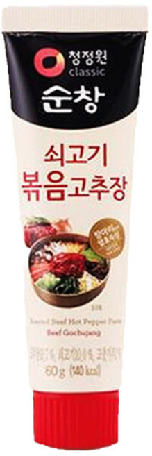 청정원 순창 쇠고기 볶음고추장, 60g, 1개