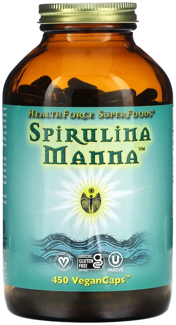 HealthForce Superfoods 스피룰리나 만나 베지 캡슐 450정, HealthForceSuperfoods스피룰리나만나베지, 1개 - 쿠팡