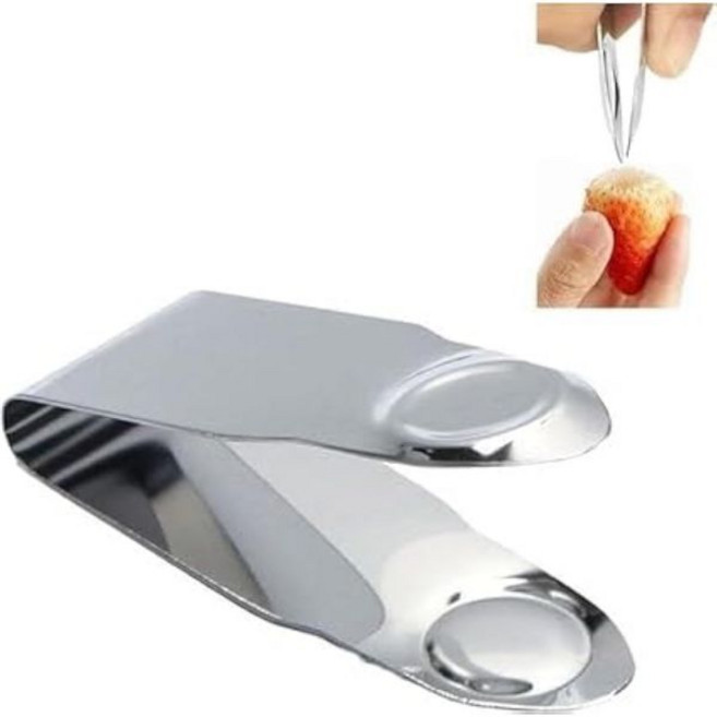 2Pcs 스테인리스 스틸 스트로베리 헐러 스템 리무버 주방 액세서리 감자 파인애플 당근 토마토 코어 가젯 도구 칼날 공예 과일 및 채소