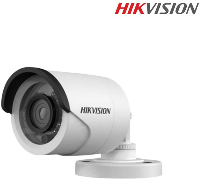 하이크비전 DS-2CE16D1T-IRPK 6mm 2MP TVI 적외선 방수 CCTV카메라, 1개