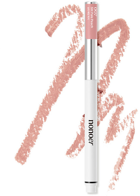 노노어 오버 디테일 립펜슬, 007호_슬릿 페일 피치, 1개