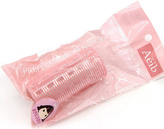 헤어 앞머리 대 왕 열 웨이브 볼륨 컬 롤 구르프, 1개, 요술구르프 중5p