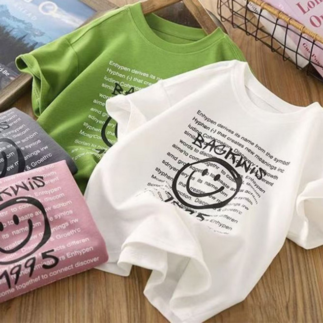 스마일스케치 반팔티