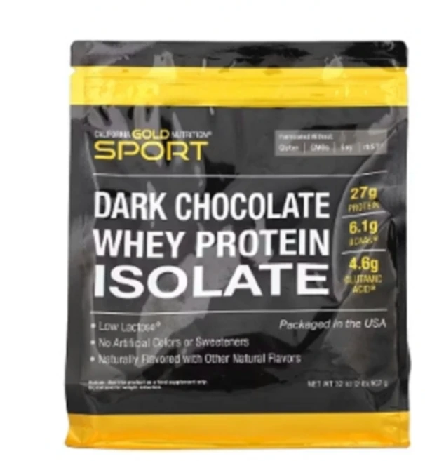 CGN 웨이 프로틴 파우더 아이솔레이트 분리유청 단백질 파우더 다크초콜릿 907g, 1개 - 쿠팡