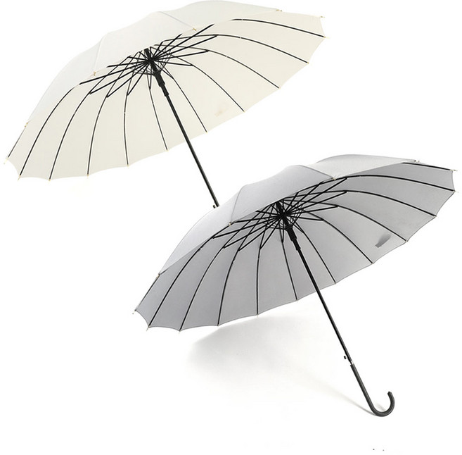 로에드 1+1 파스텔 장우산 튼튼한 대형 장우산 16k 자동우산