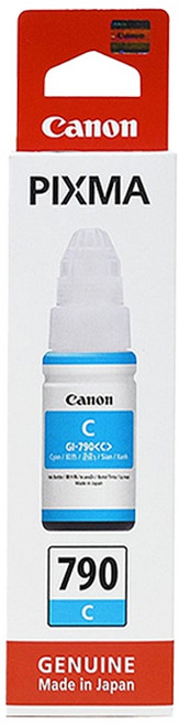 CANON GI-790 原廠墨水 GI790 適用 G1010 G2010 G3000 G3010 G4010, 1個, 原廠盒裝 GI790, 藍
