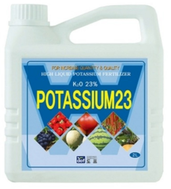 도프 포타슘23 2L / 비대 결실촉진 생리장해예방 / 천연유기가리 칼륨 23% 식물영양제, 1개