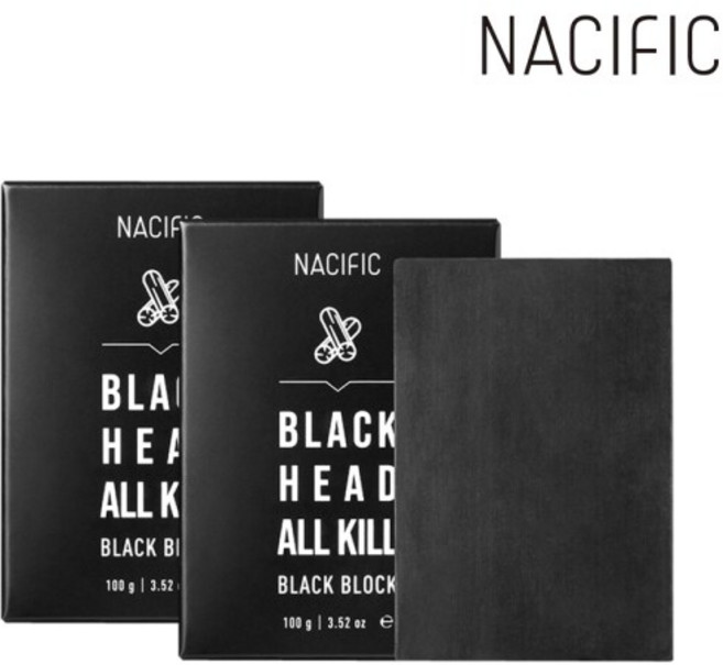 네시픽 블랙헤드 올킬 블랙블럭, 100g, 2개