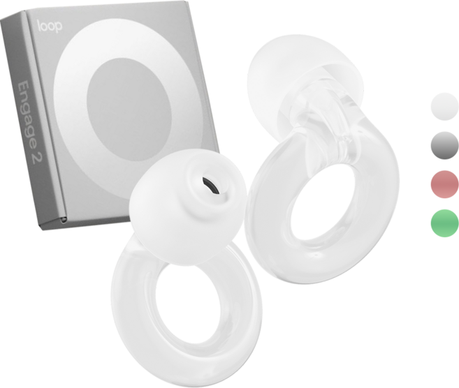 Loop 룹 이어플러그 인게이지 2 층간소음 소음감소 귀마개, 1개, 1개입