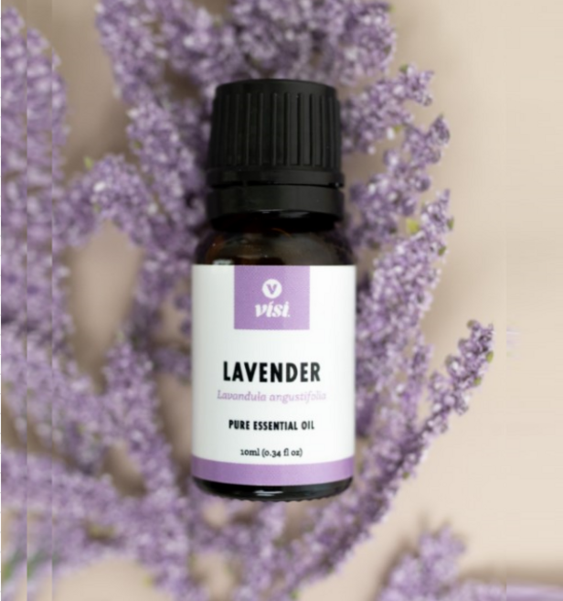 [파격할인] 비사이 라벤더 천연 아로마오일 100% 퓨어 VISI 시그니쳐 에센셜 오일 10ml/ 스트레스 진정 수면의 질 향상, 1개, 10ml