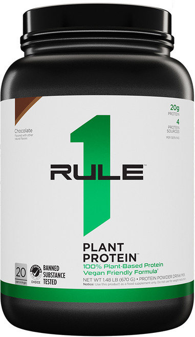 Rule1 룰원 100% 식물성 플랜트 프로틴 초콜릿 0.67kg, 670g, 1개
