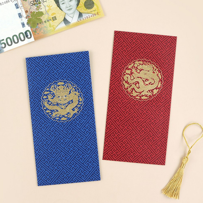 곤룡포 용돈 봉투 5장세트 2종 1세트, 1개