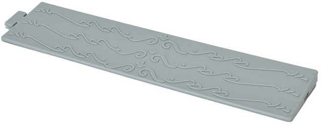 온니웰 휠체어 문턱 경사로 로봇청소기 방문턱 경사판 받침대, 회색, 1개