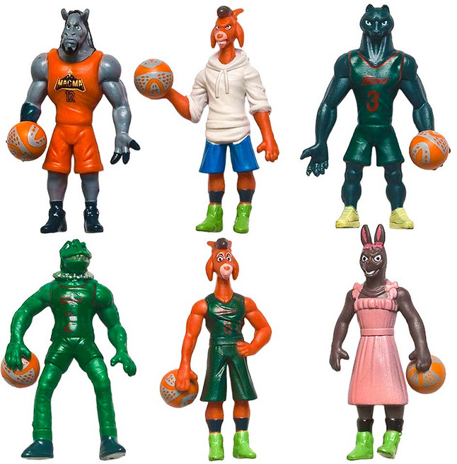 고트더레전드 피규어 6종, 6개