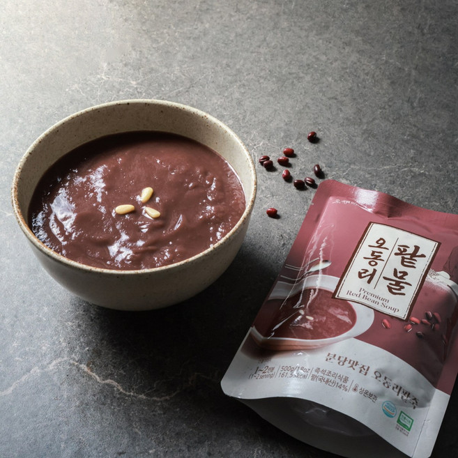 오동리 팥물 국내산팥으로 만든 달지 않은 팥물(500ml 상온보관), 500g, 1개