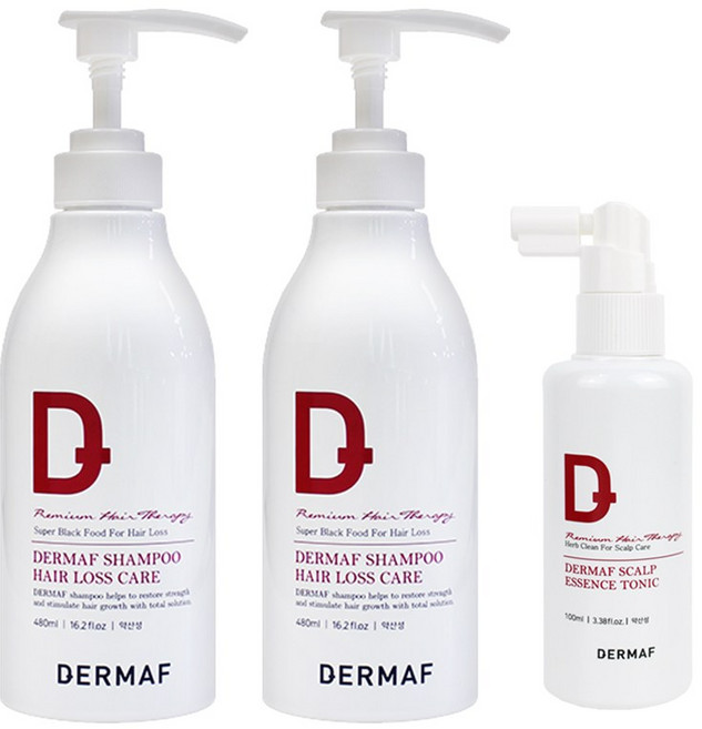 더마프샴푸480mlX2개+토닉100mlX1개, 1개