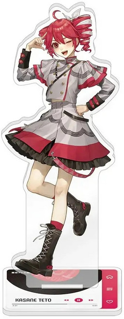 카사네테토 캐릭터피규어 아크릴피규어 애니메이션 굿즈 데스크장식, 3, 1개