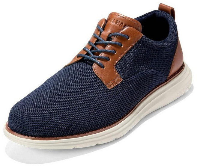 [미국수입정품] 콜한 Cole Haan 남성용 Grand+ 울트라 니트 옥스포드 마린 블루/브리티시 탠/아이보리 13 276080