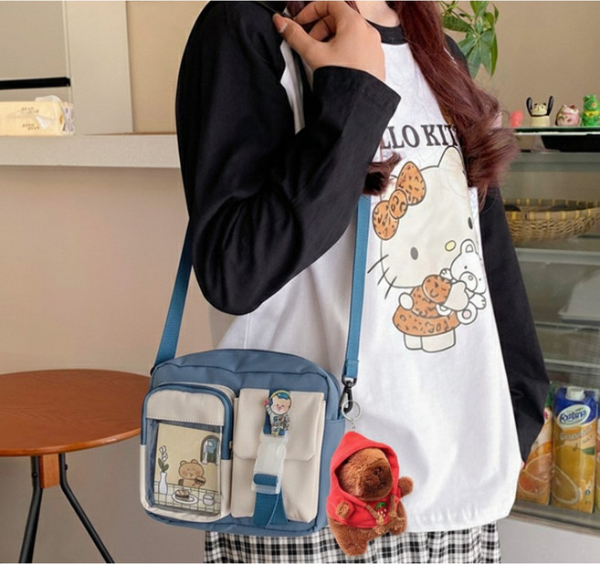 루세로 미니 크로스백 휴대폰 가방 카피바라 키링