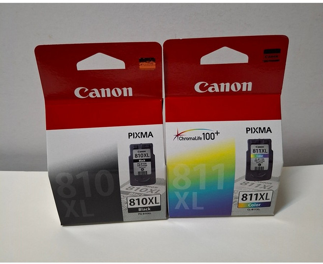 Canon PIXMA PG-810XL CL-811XL 原廠墨水匣, 1個, PG-810XL黑色高容量墨水匣含稅