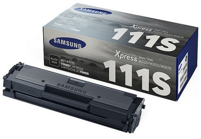 (삼성전자) 정품토너 MLT-D111S 검정 (SL-M2020/1K), 1개