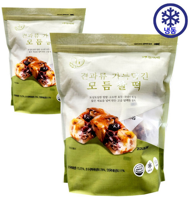 창억 모듬찰떡, 900g, 2개
