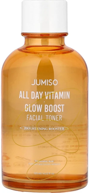 Jumiso 올데이 비타민 글로우 부스트 페이셜 토너 125ml(4.22fl oz) Jumiso (주미소), Jumiso, 올데이 비타민, 글로우 부스트 페이셜 토, 1개, 125ml - 쿠팡