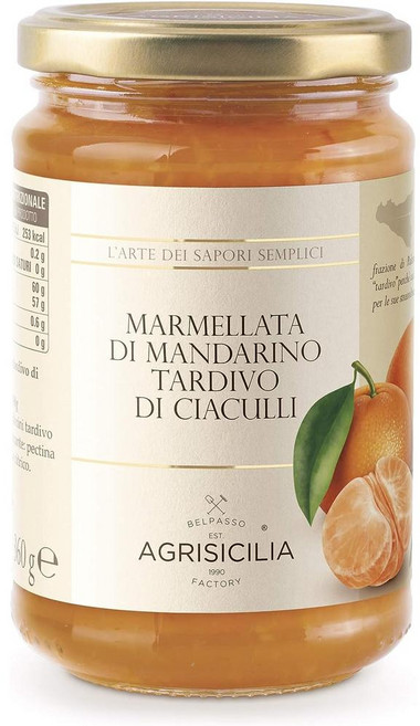 이탈리아 아그리시칠리아 Agrisicilia 치아쿨리 만다린 타르디보 잼, 6개, 360g