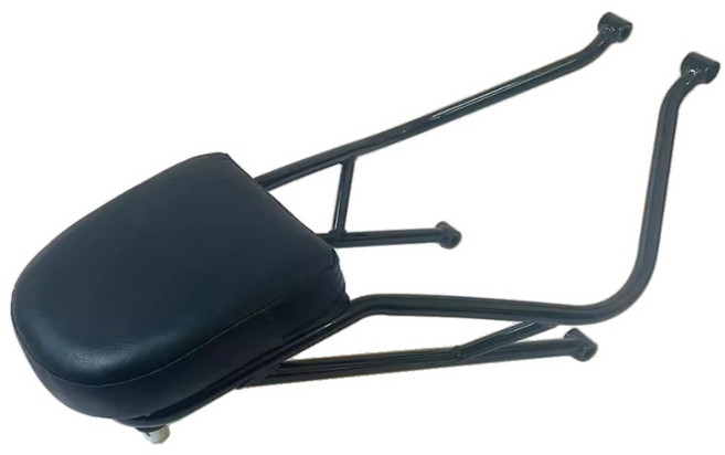 OD 트라이엄프 호환 본네빌바버 튜닝 ㄹ어 동승자 텐덤시트 등받이 백레스트 러기지랙 테일랙 리어브라켓, 테일랙+시트, 1개